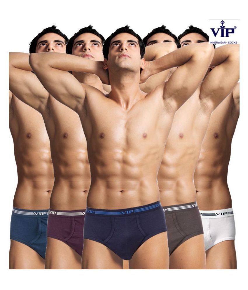     			VIP Multi Brief Pack of 5