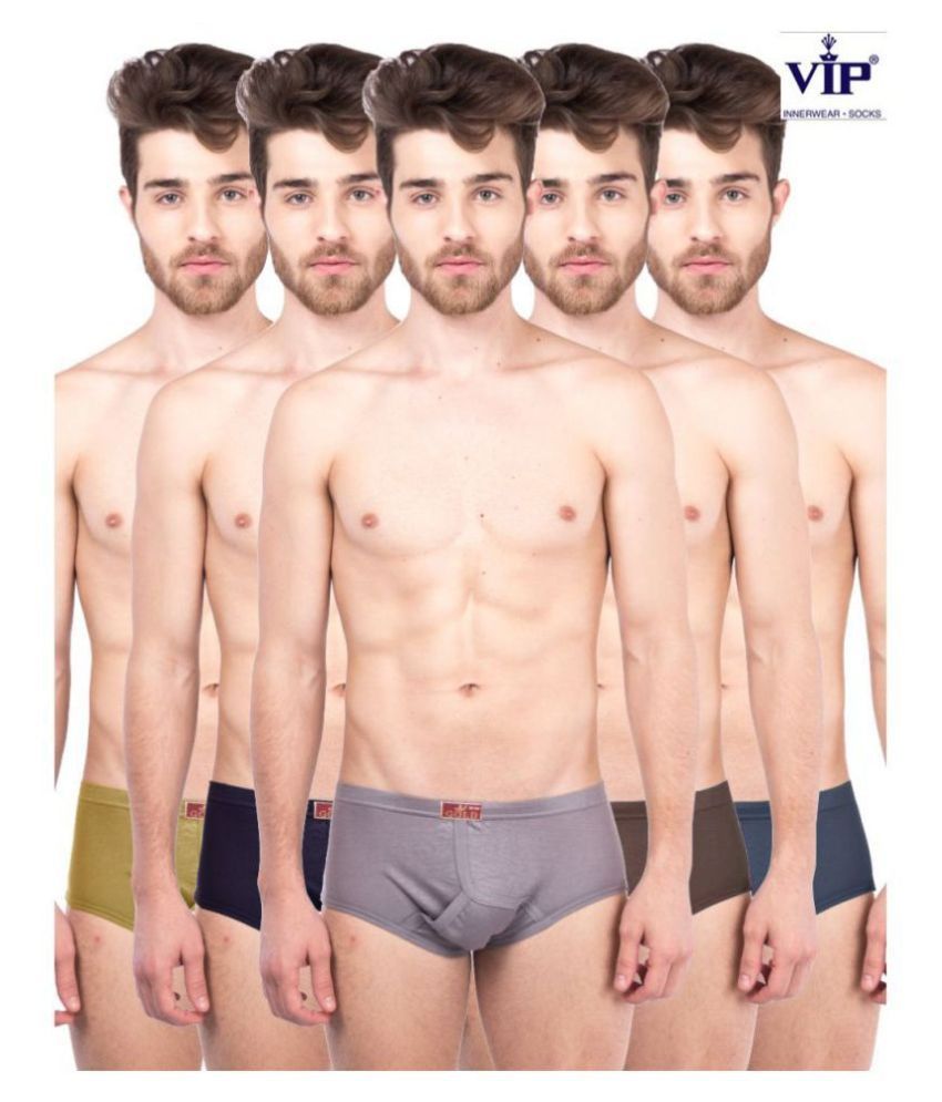     			VIP Multi Brief Pack of 5