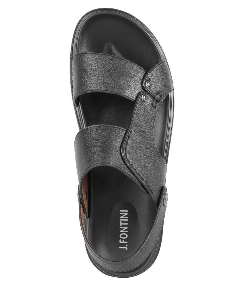 mochi black sandals