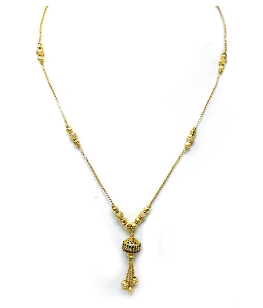 SAIYONI Fancy Gold Plated Mangalsutra For Women: Buy ...