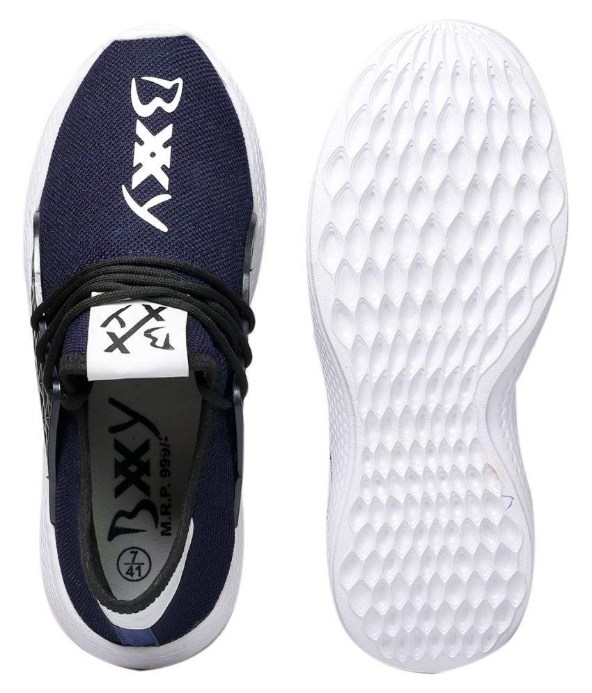 BXXY Blue Running Shoes - Buy BXXY Blue Running Shoes Online at Best ...