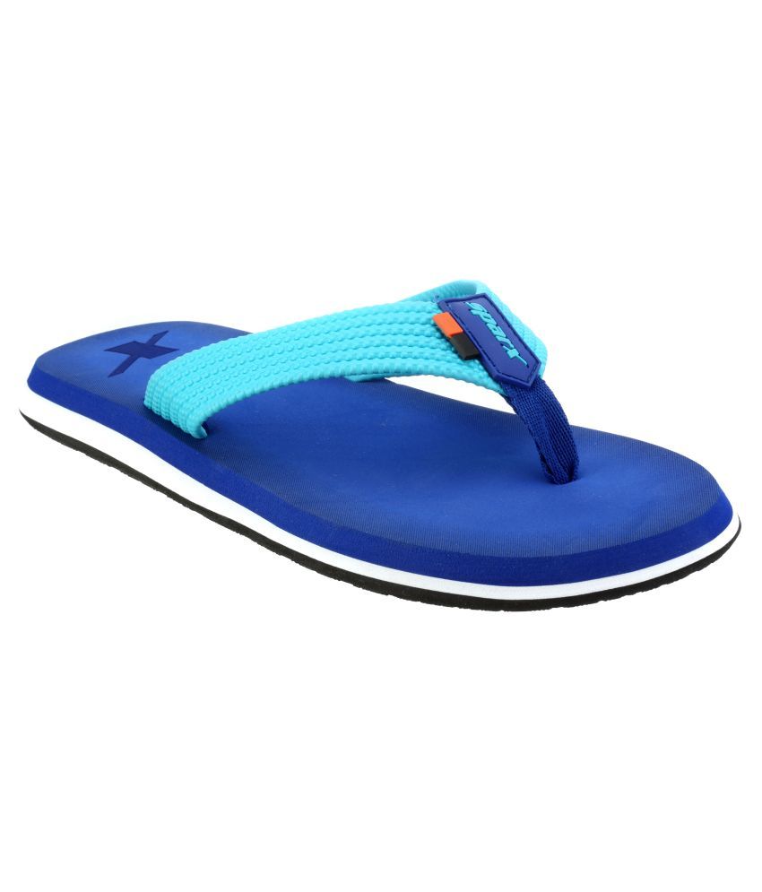 sparx slippers blue colour