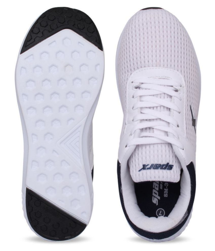 Sparx Men SM-398 White Running Shoes 