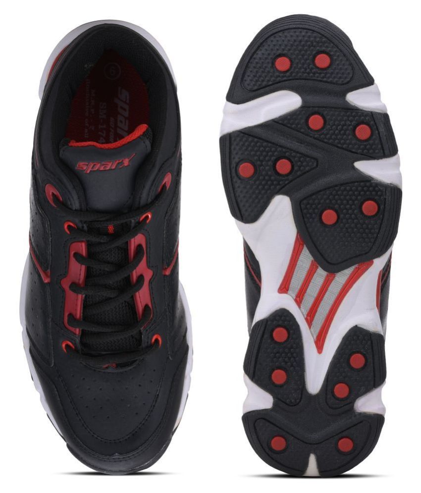 Sparx SM-174 Black Running Shoes - Buy 