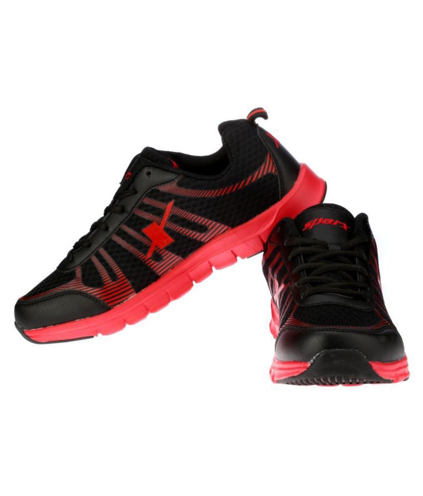 Sparx SM-218 Black Running Shoes - Buy 
