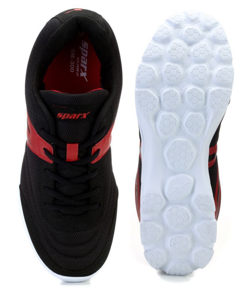 Sparx SM-300 Black Running Shoes - Buy 