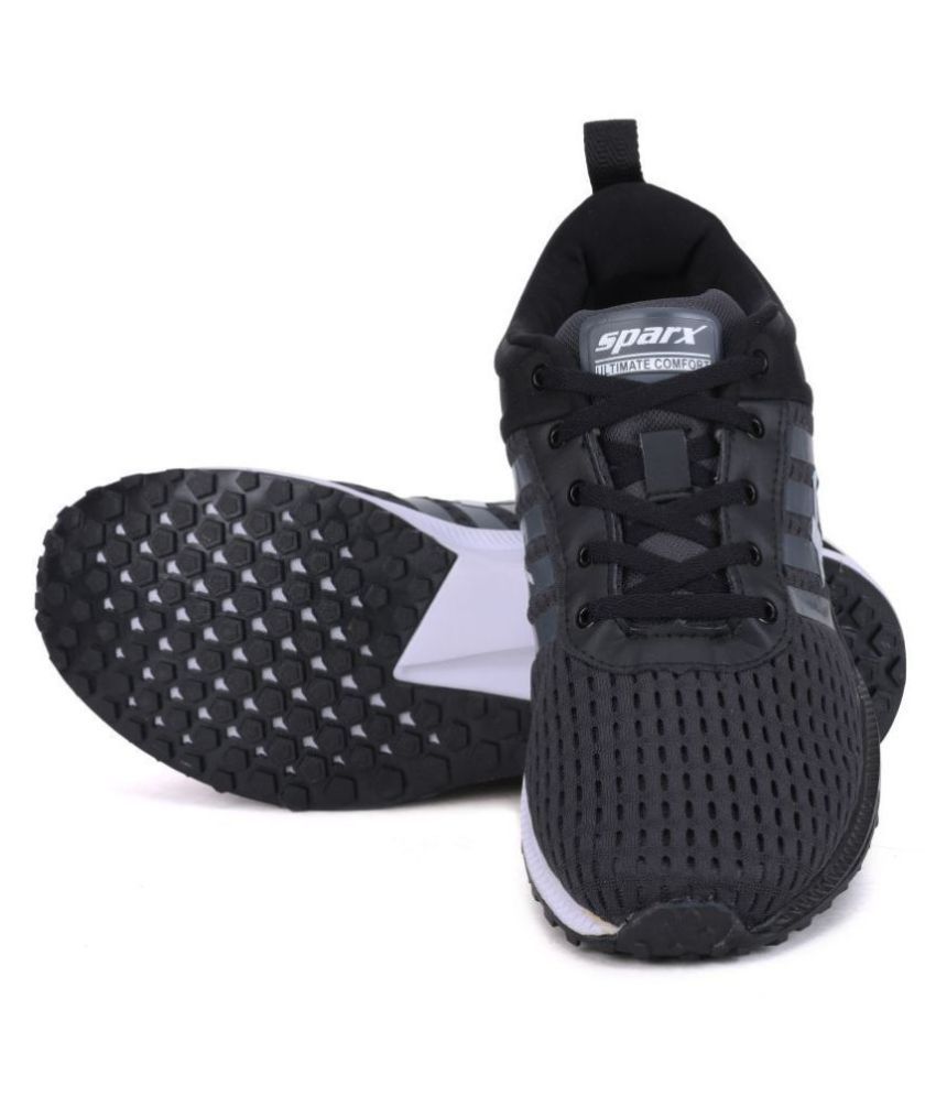Sparx SM-382 Black Running Shoes - Buy 