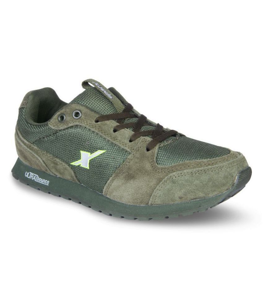 Sparx SM-438 Olive Running Shoes - Buy 