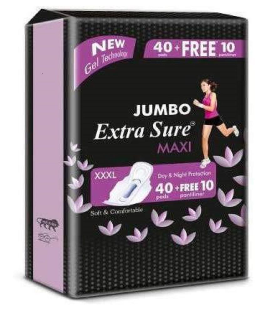 EXTRA SURE MAXI Large 50 Sanitary Pads