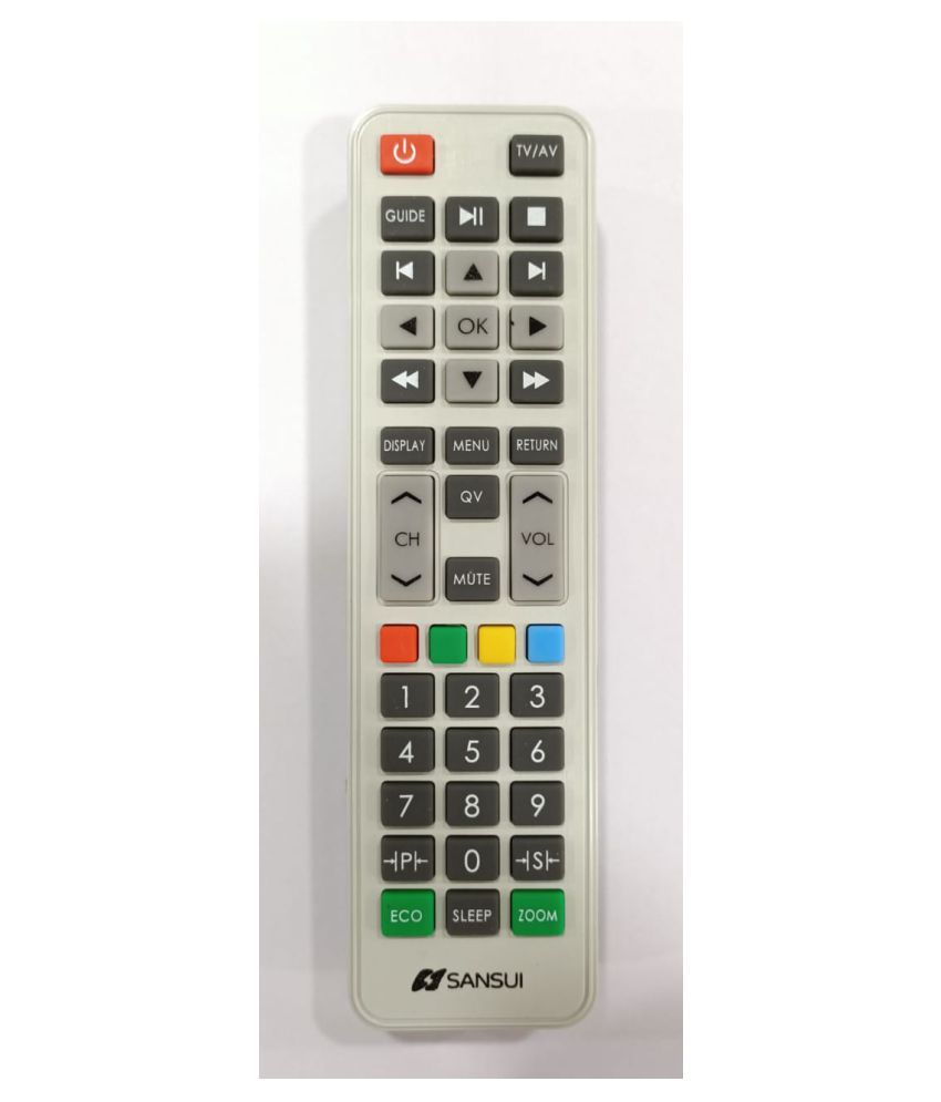 Buy Sansui SANSUI LED\/LCD TV Remote Compatible with SANSUI LED\/LCD Online at Best Price in India 