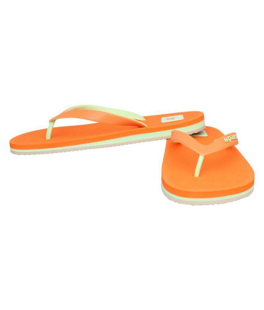 Sparx Orange Slippers Price in India- Buy Sparx Orange Slippers Online ...
