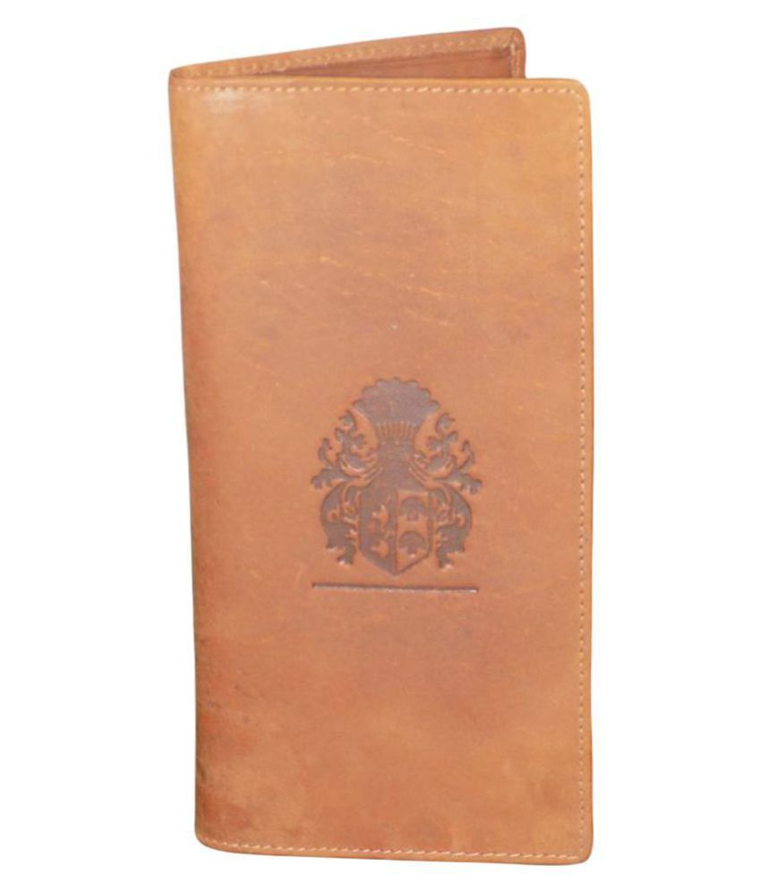     			Style 98 Leather Brown Fashion Long Wallet