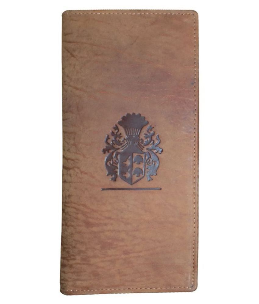     			Style 98 Leather Tan Formal Long Wallet