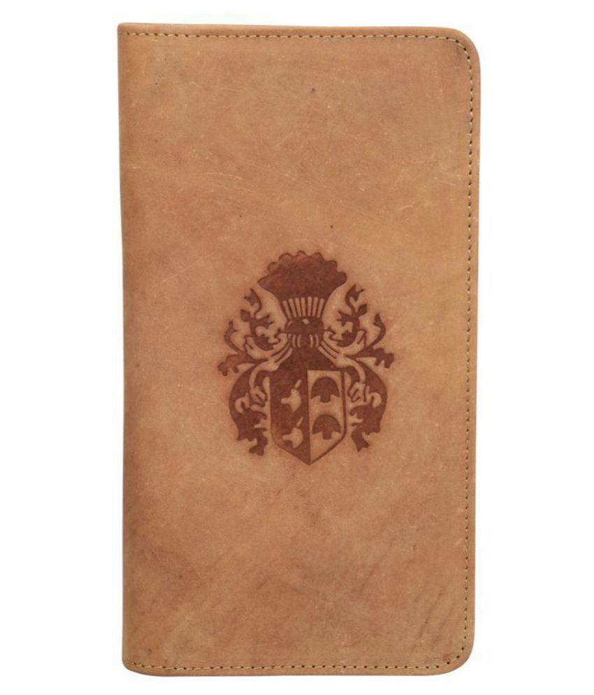     			Style 98 Leather Tan Formal Passport Wallet