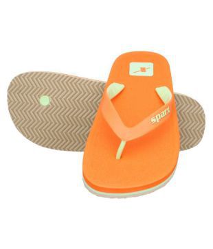 sparx slippers orange