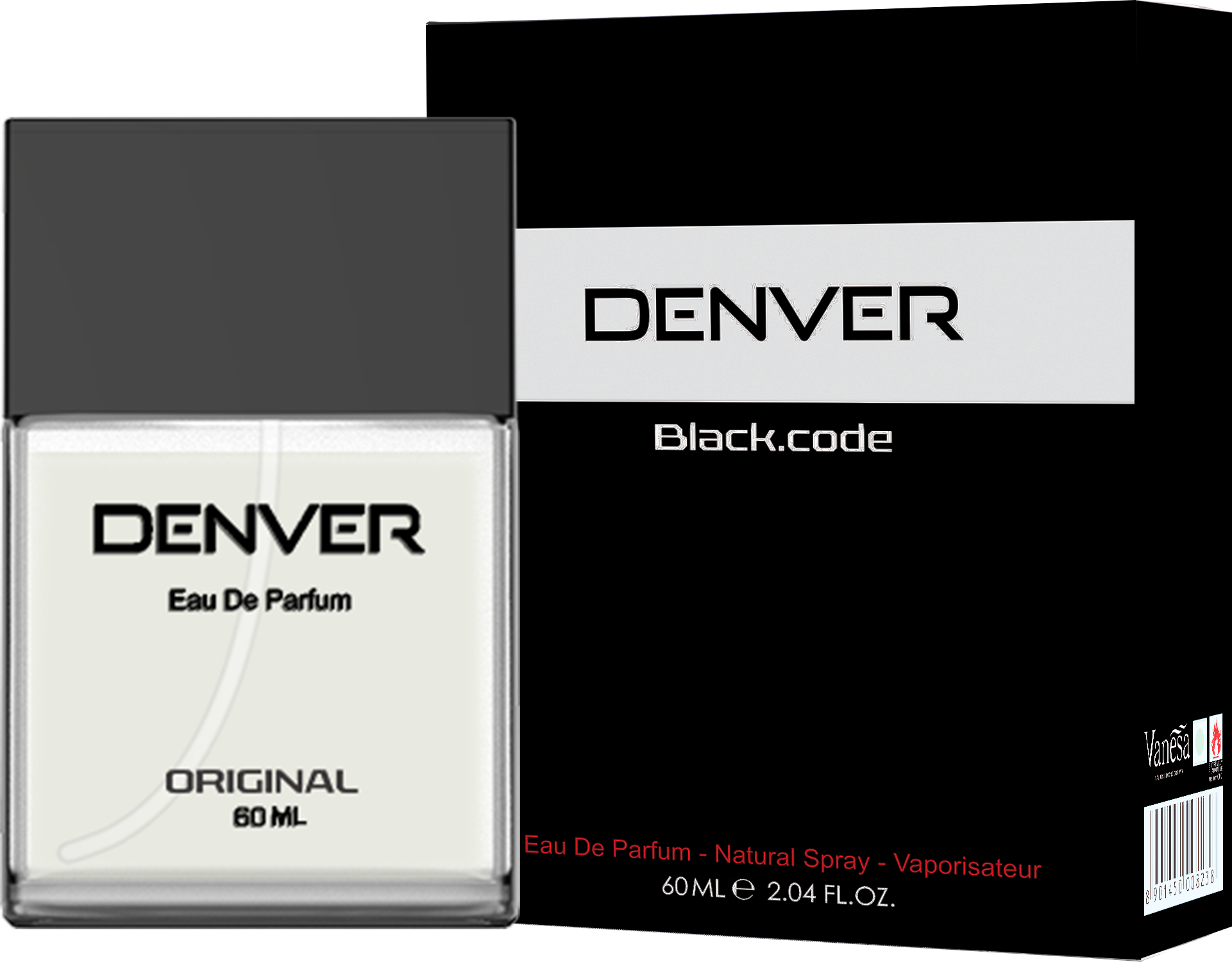     			Denver Black Code Eau De Parfum 60Ml