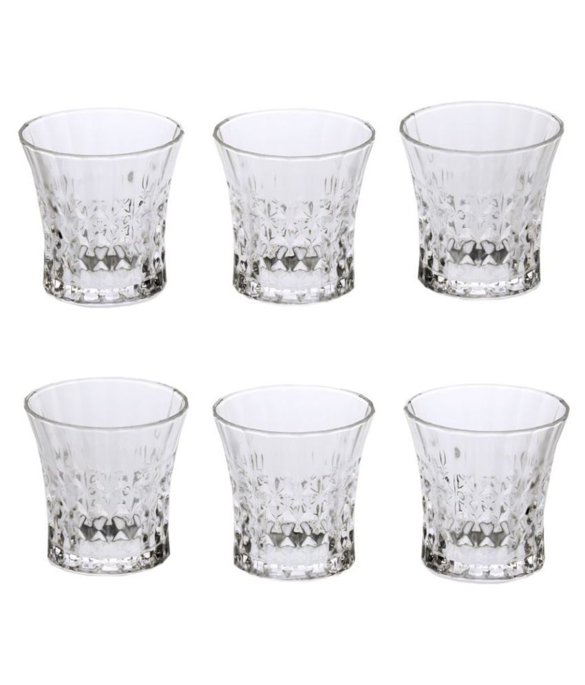     			Afast Whisky  Glasses Set,  200 ML - (Pack Of 6)
