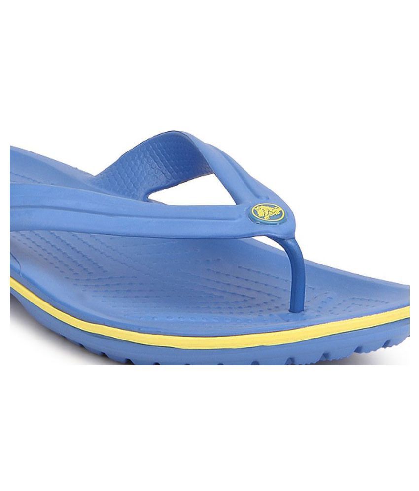 Crocs Blue Daily Slippers Price in 