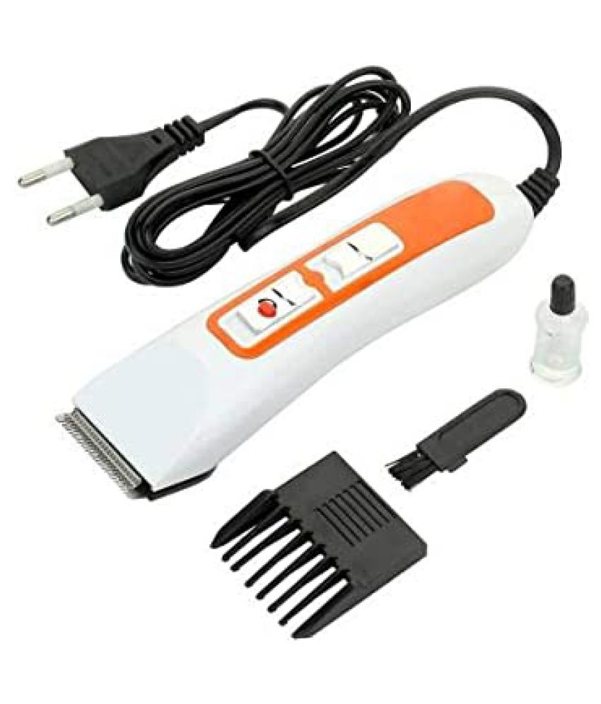 Fashiondiva Men's Beard Trimmer ( Orange & White ) Buy Fashiondiva
