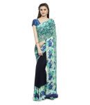 Shaily Retails Green,Black Silk Saree