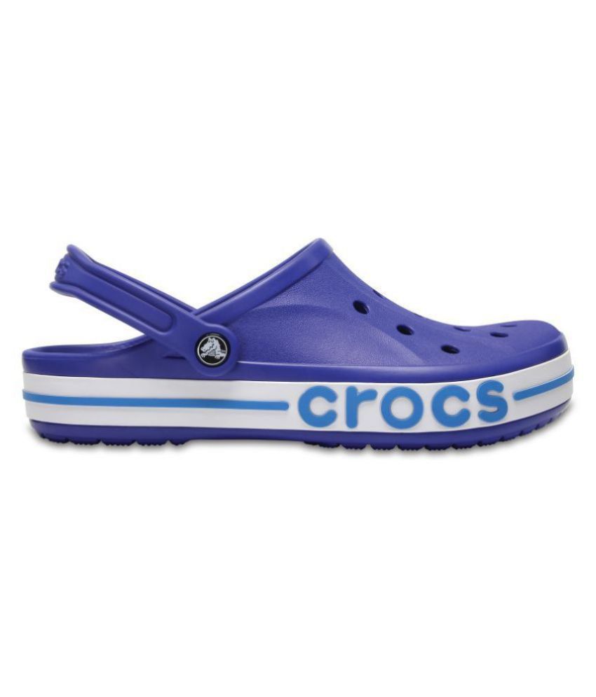 Crocs Blue Croslite Floater Sandals - Buy Crocs Blue Croslite Floater ...