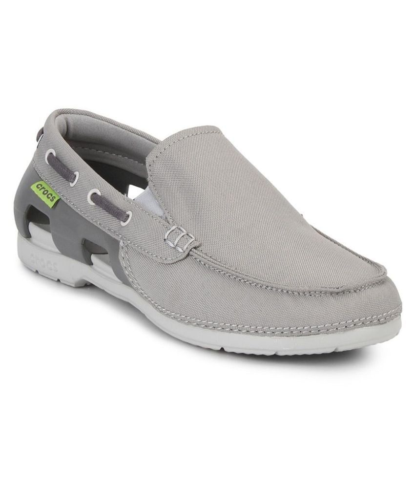 Crocs Gray Slip-on Casual Shoes - Buy Crocs Gray Slip-on Casual Shoes ...