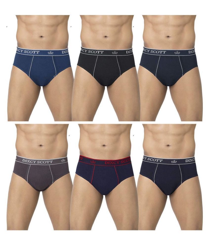     			Dixcy Scott Multi Brief Pack of 6