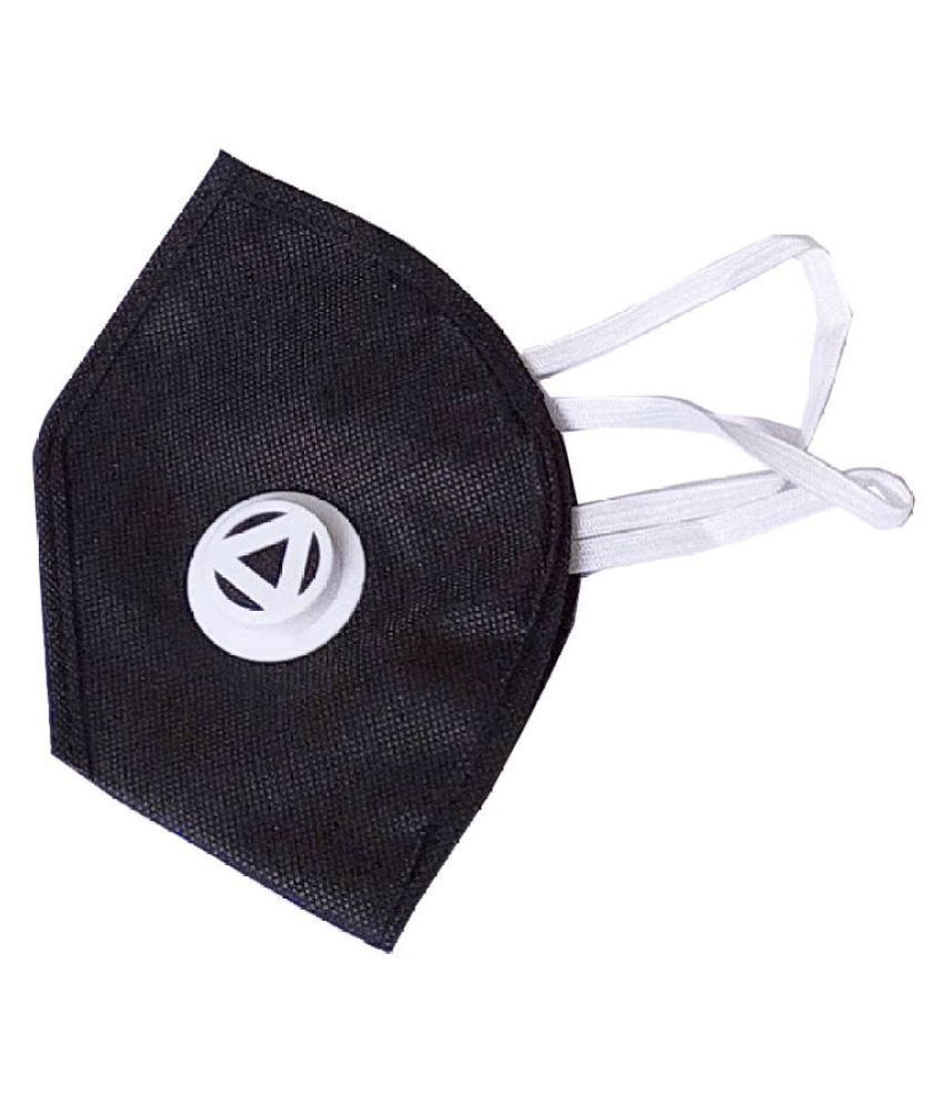 shop-shoppee-washable-cloth-mask-black-5pc-fold-flat-dust-masks-buy