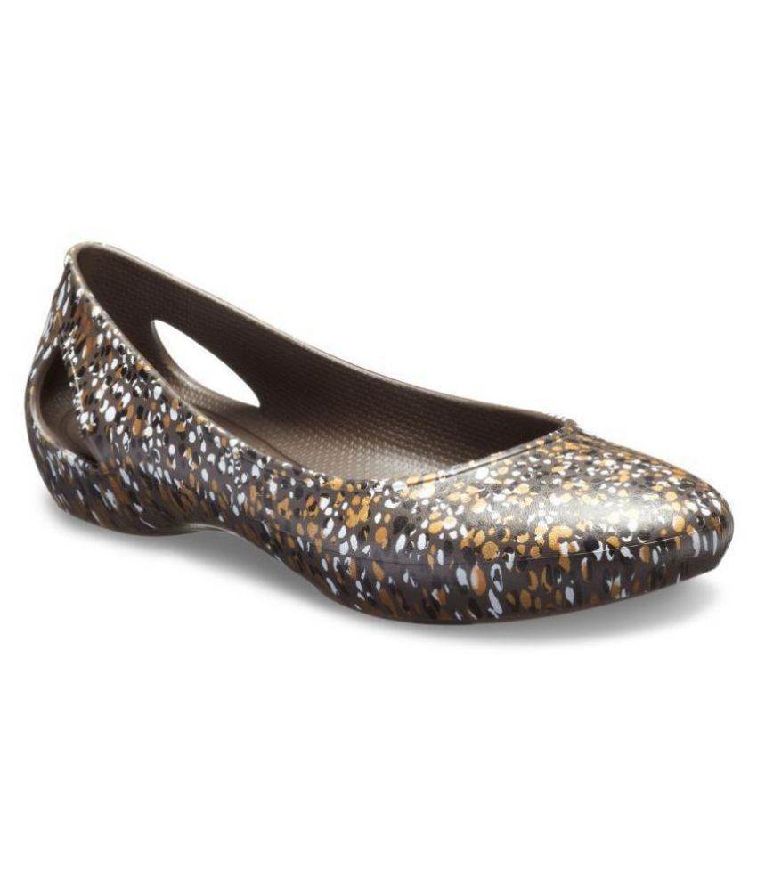 Crocs Brown Ballerinas Price in India- Buy Crocs Brown Ballerinas ...