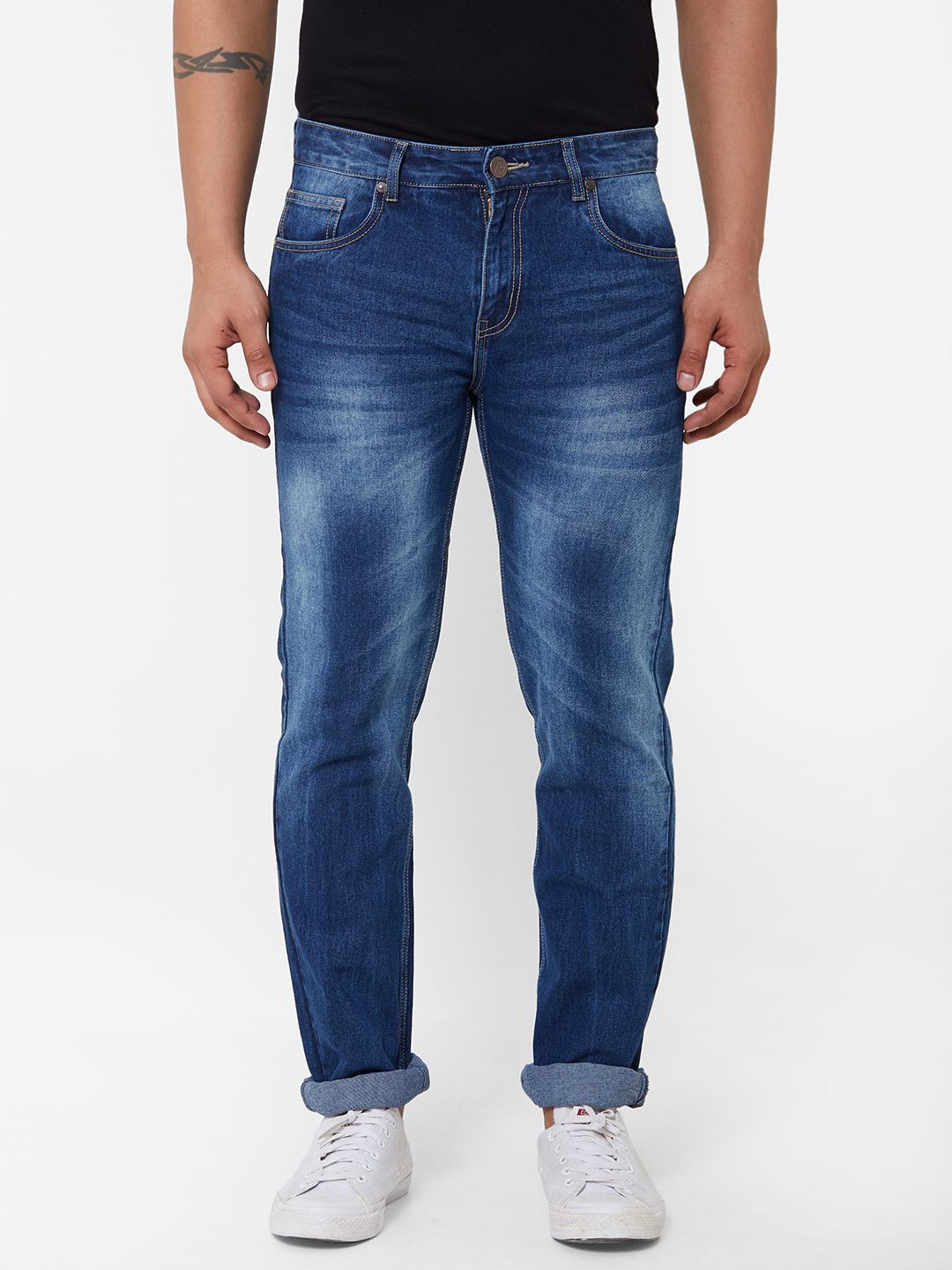 light blue slim jeans