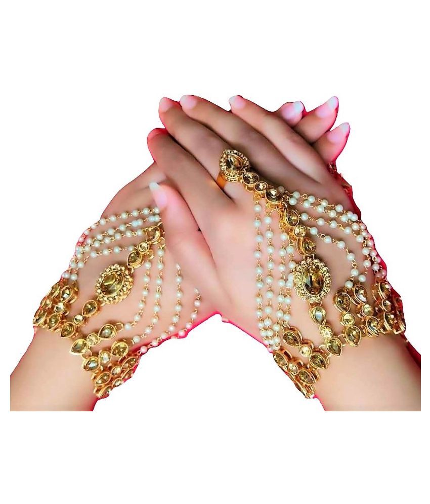 Womensky hand bracelet set for women and girls for wedding and party