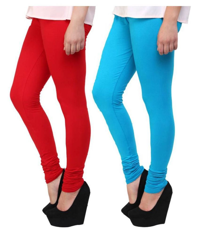     			Famaya Cotton Pack of 2 Leggings