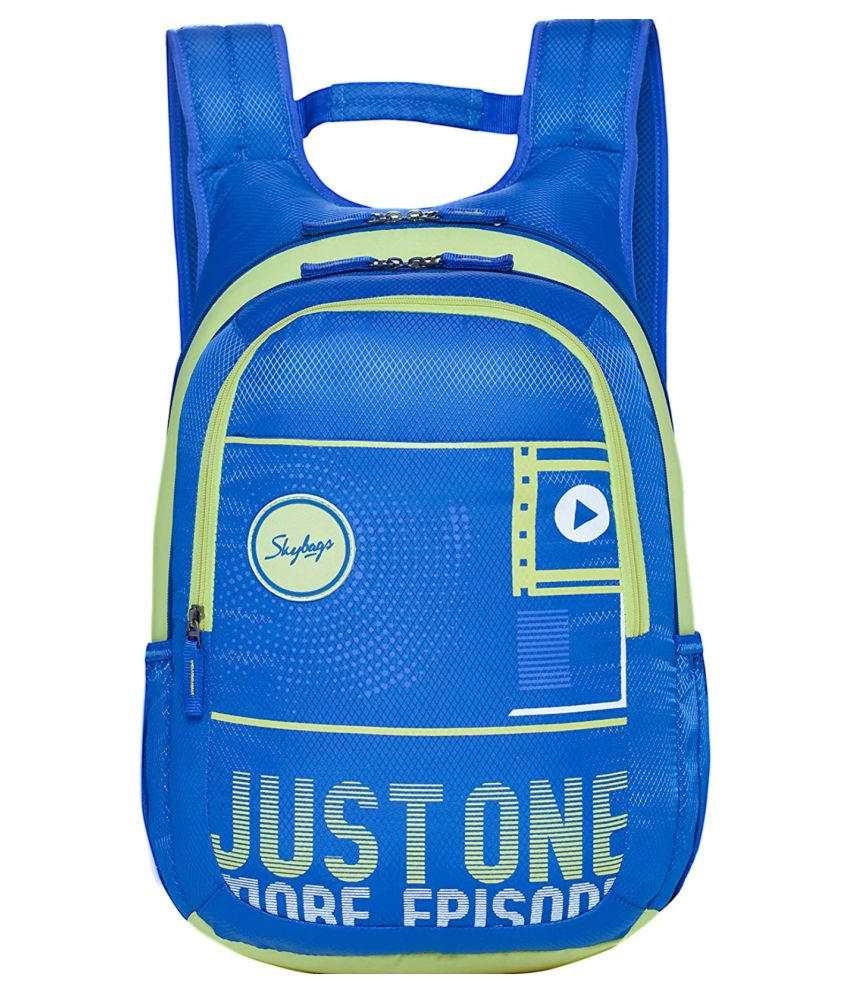 Skybags Comet Blue Lptp with RainCover 