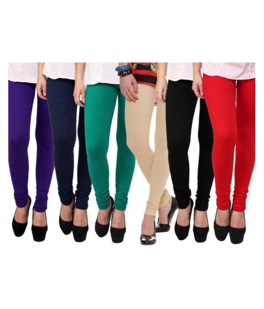     			FnMe Cotton Lycra Single Leggings