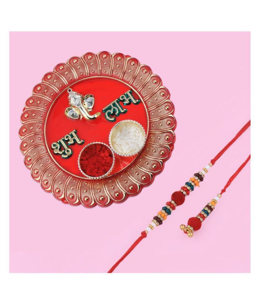     			Rakhi Set Multicolour Pack of 1