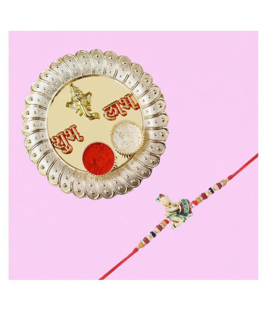     			Rakhi Set Multicolour Pack of 1