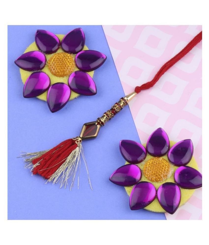     			Single Rakhi Multicolour Pack of 1