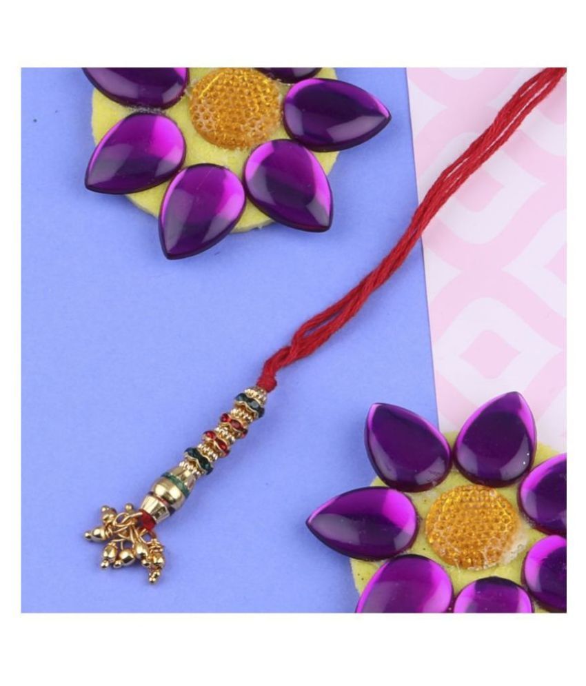     			Single Rakhi Multicolour Pack of 1