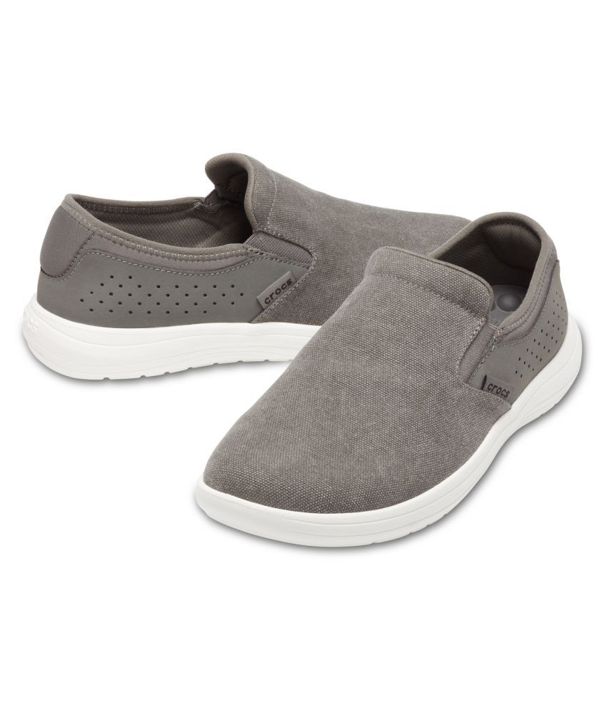 Crocs Sneakers Gray Casual Shoes - Buy Crocs Sneakers Gray Casual Shoes ...