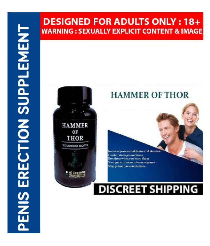 Hammer Of Thor Male Supplement 60 Capsules: Buy Hammer Of Thor Male 