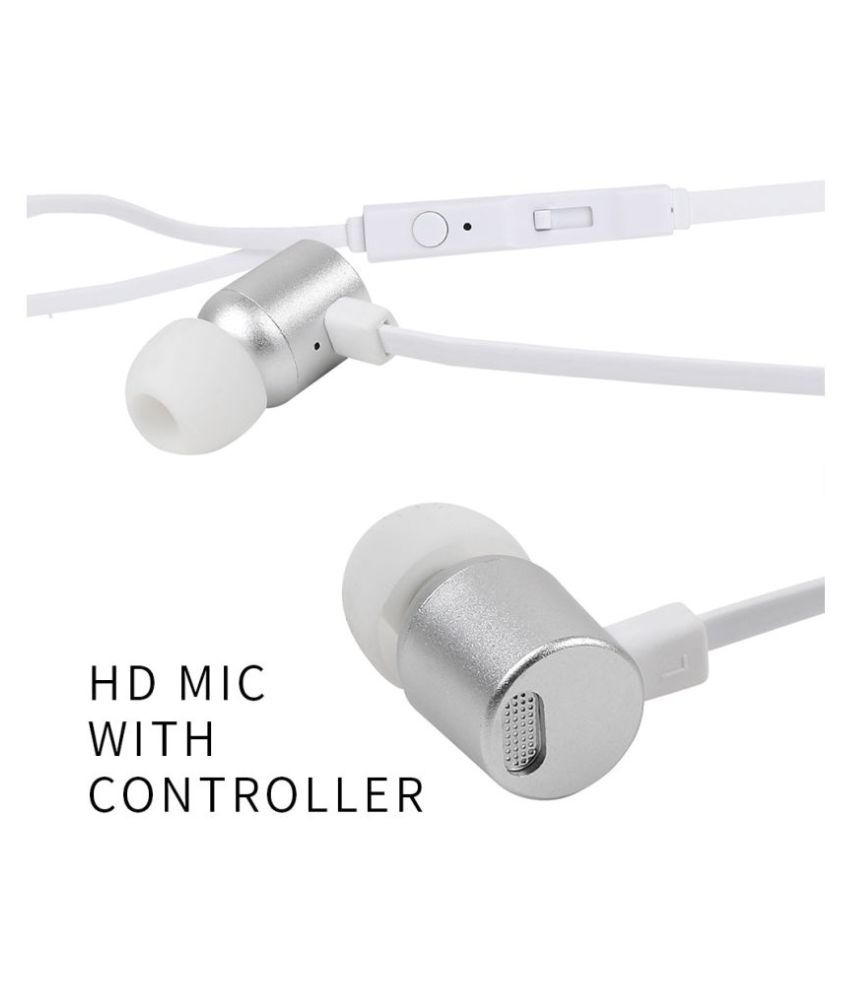 Miniso Metallic Bass InEar In Ear Wired With Mic Headphones/Earphones