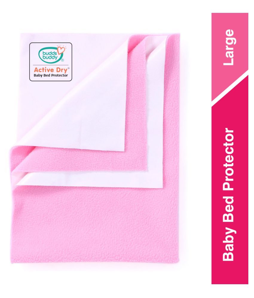 Buddsbuddy Active Dry Baby Bed Protector/ Water Proof Sheet/Absorbent