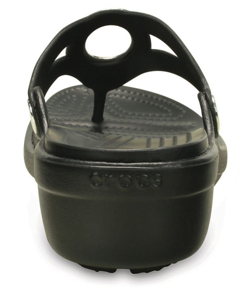 crocs platform heels