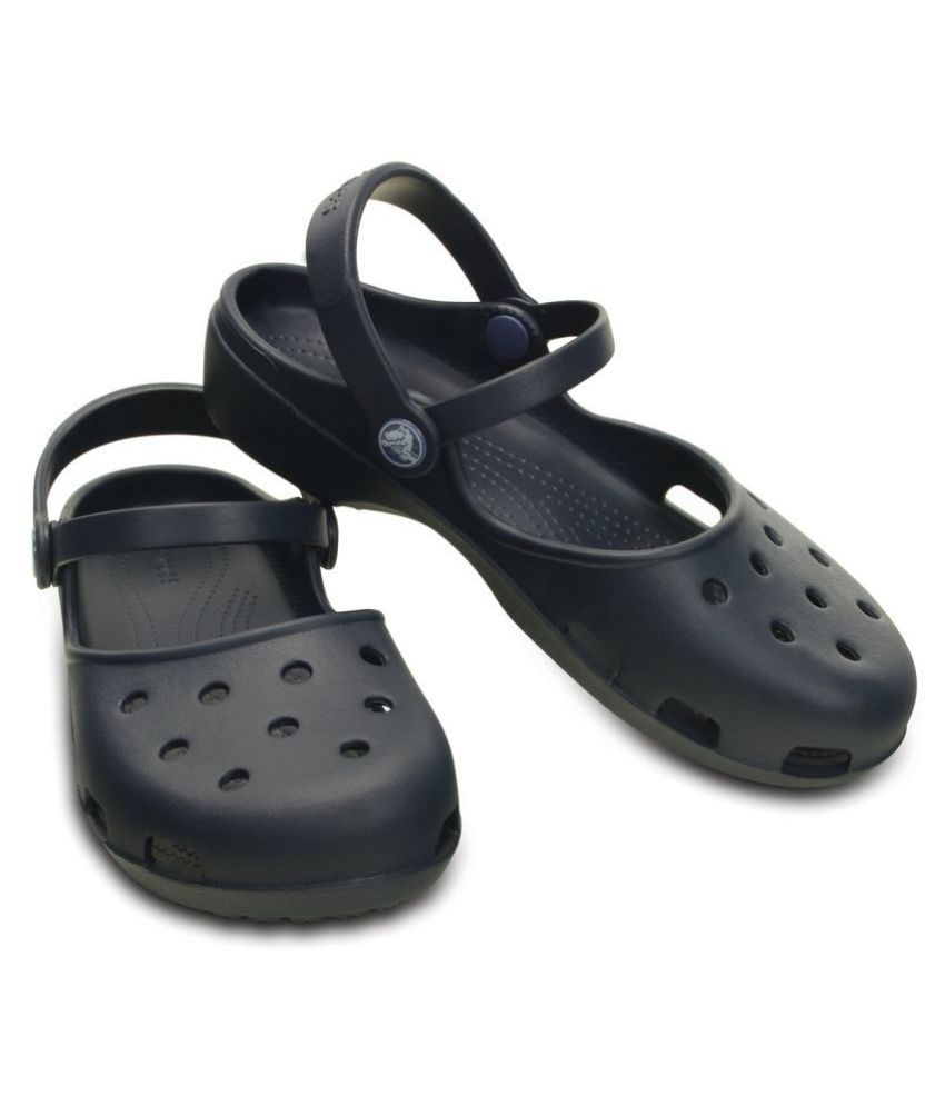 crocs blue womens