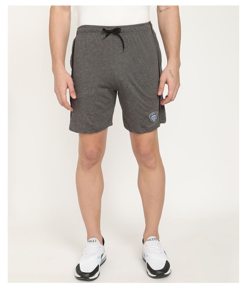 jogger shorts grey