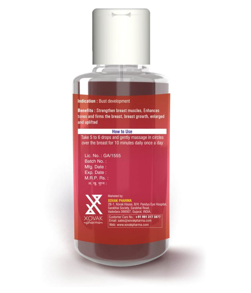 Ayurvedic & Natural Actives Breast Bust Firming Tightening Enlargement