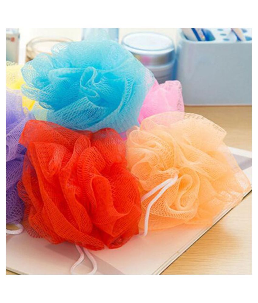 Loofah Bath Scrubber Ball Polyester Regular Scrub Buy Loofah Bath Scrubber Ball Polyester