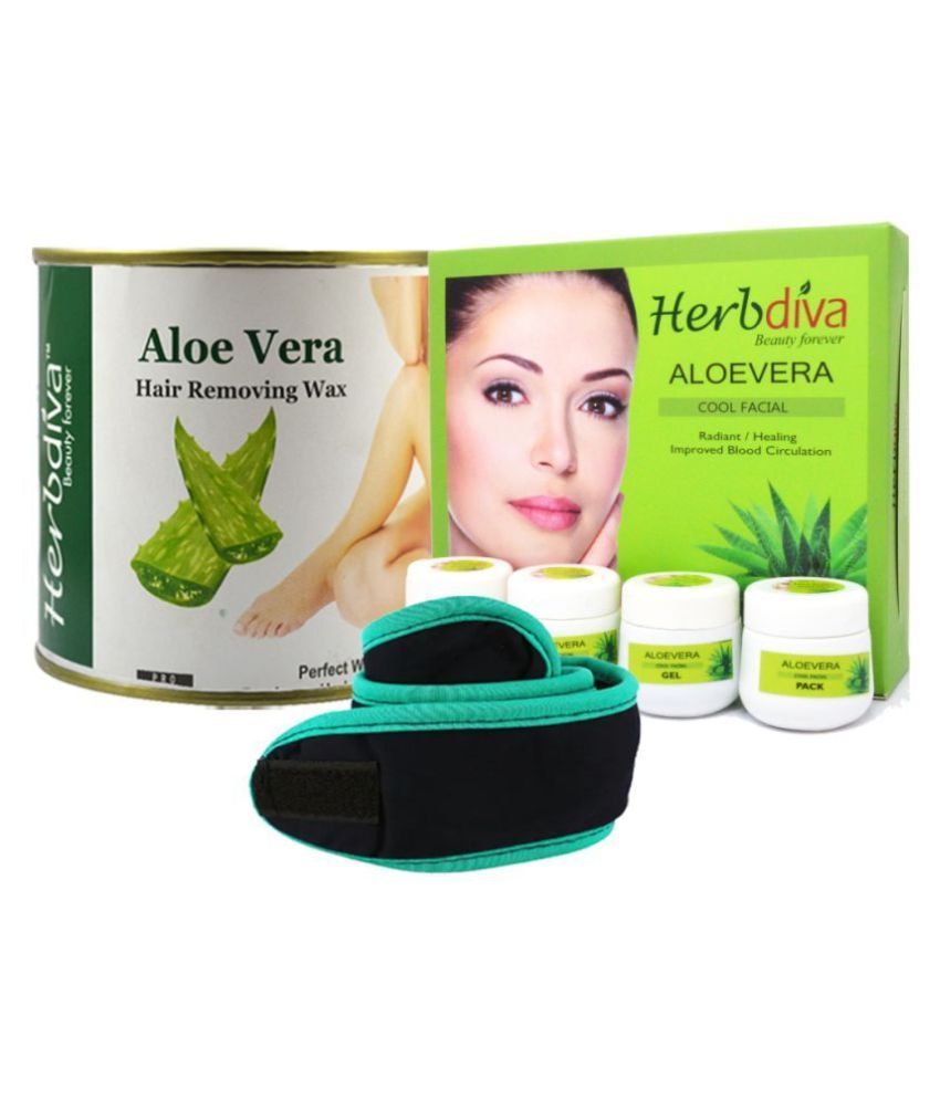 Adbeni Hair Remover Wax & Facial Kit With Hair Band, (GC1298), Facial