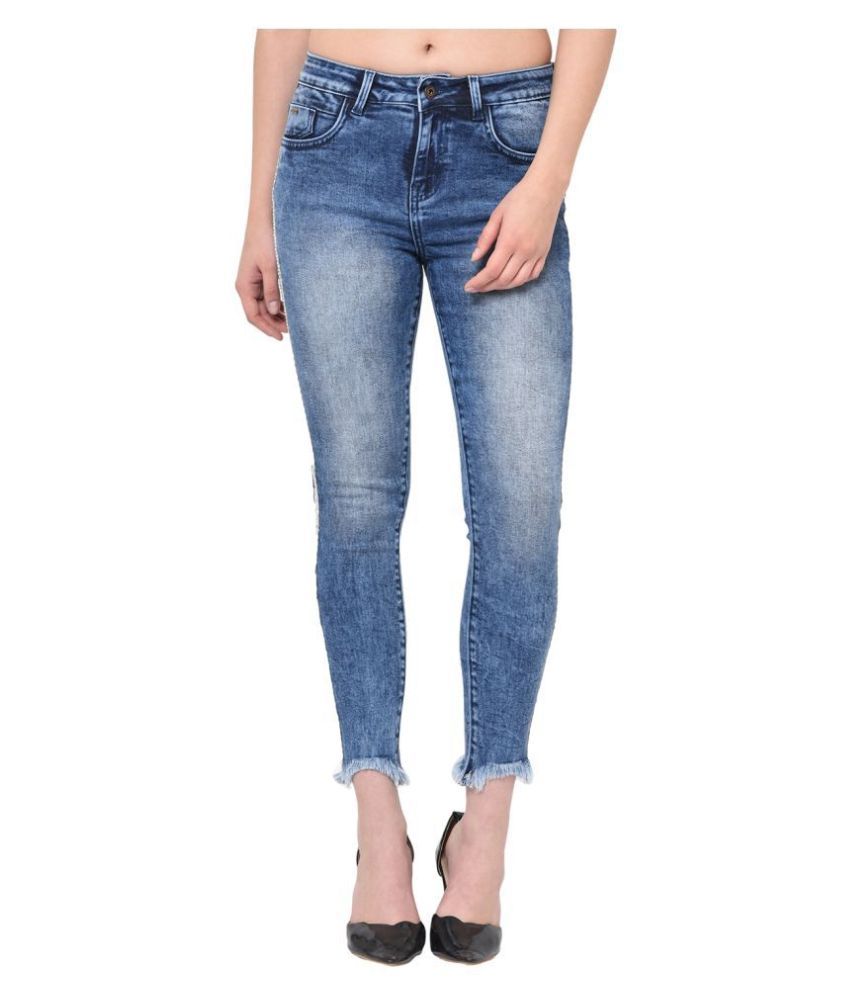 girls cotton jeans