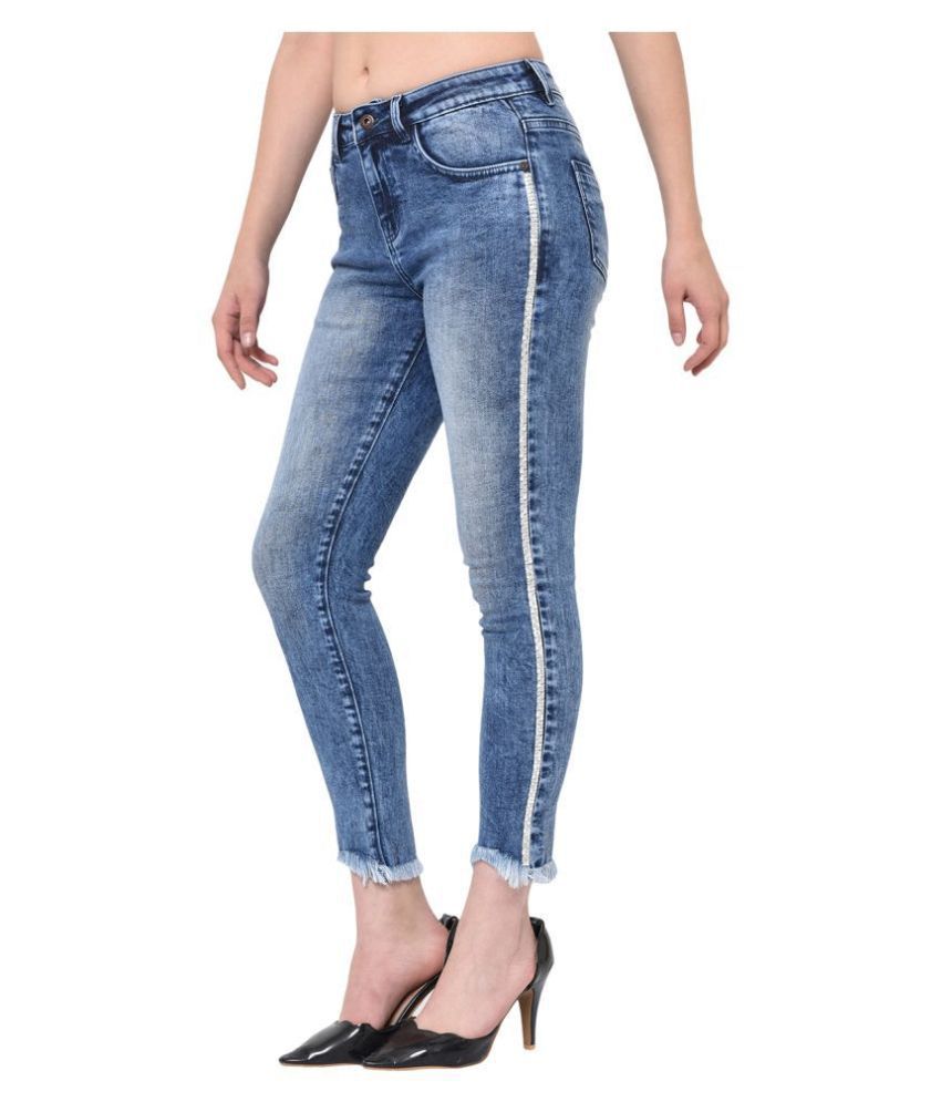 Buy 2Bme Cotton Jeans - Blue Online at Best Prices in India - Snapdeal